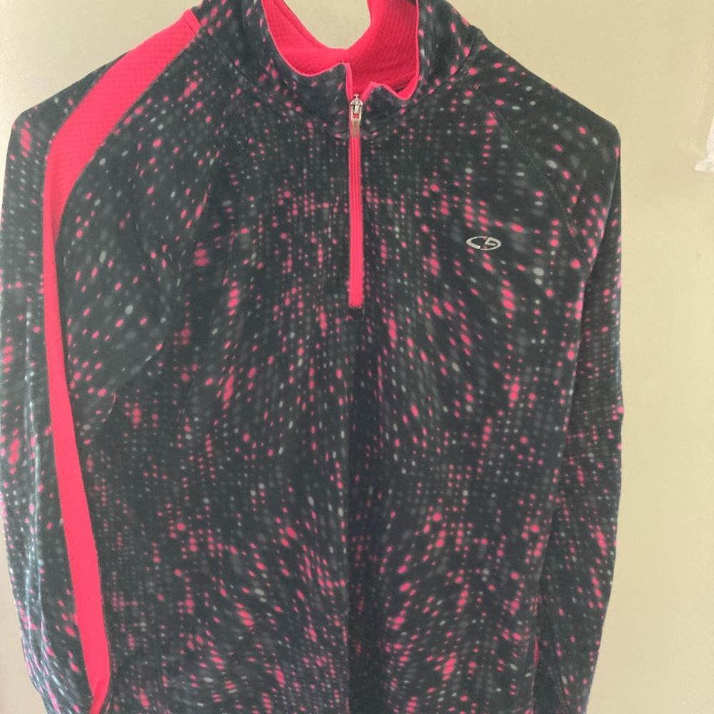 Pink & Black Champion Athletic Jacket
